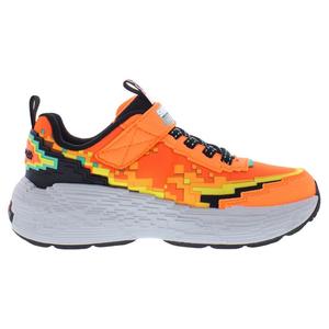 Chaussures Skechers Mega Craft 4K PS pour garçons, orange et noir, style marche - Product Image 2