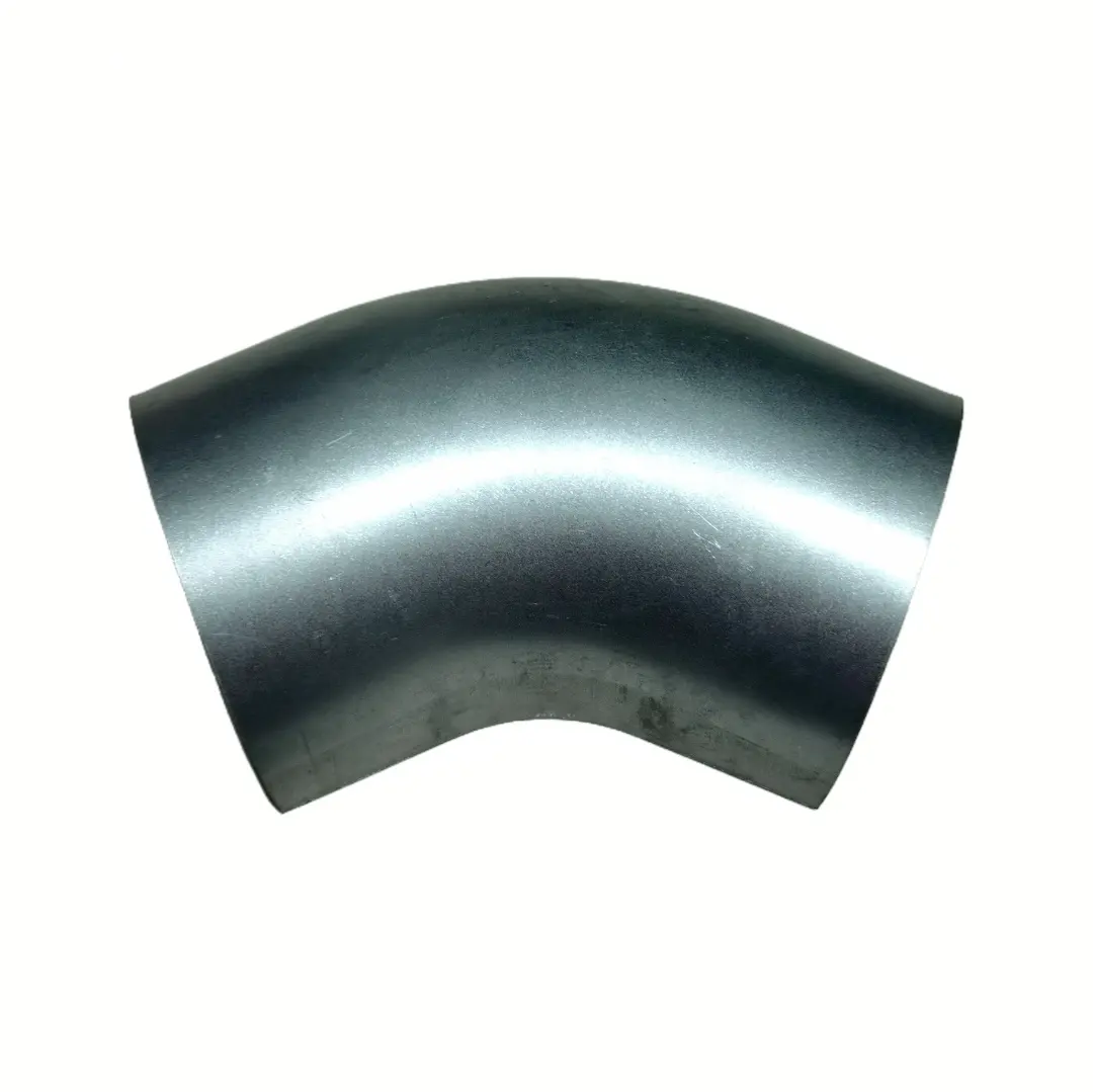 Pipe fittings galvanized steel 90 degree bend B90 bend 90 degree spiral air duct elbow