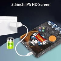 Console de jeu portable R36 Plus avec deux joysticks, écran large haute définition PSP, 10000 jeux intégrés, processeur ARM 64 bits