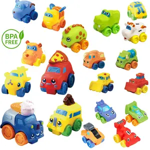 Carro de desenho animado diecart, venda quente, roda livre, carrinho de brinquedo, veículo, vinil, carro de brinquedo para crianças, brinquedos