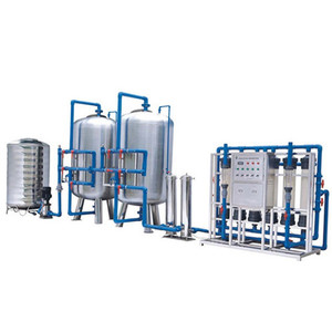 โรงงานผลิตน้ำดื่ม 500 ลิตรต่อชั่วโมง สแตนเลส 304/316 ปั๊ม PLC ระบบกรองน้ำแบบออสโมซิสผันกลับประสิทธิภาพสูง ได้รับการรับรองมาตรฐาน CE 500 ลิตรต่อชั่วโมง - Product Image 3