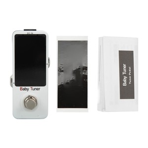 Mini Pedal Tuner Monoblock Chromatic <strong>Tuning</strong> Effect for Electric Guitar and Bass 12Hz4186Hz - Product Image 1
