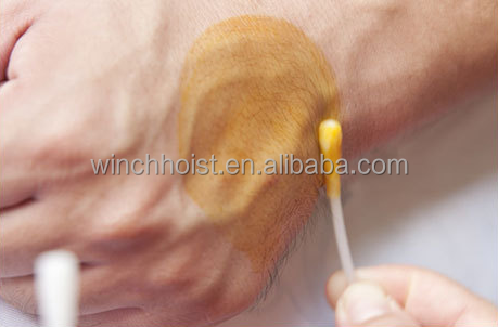 MS05 10cm Disposable cotton swab sterile cosmetic single head medical wooden stick cotton swab absorbent cotton swab