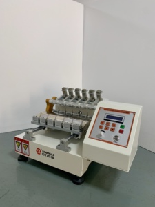 เครื่องทดสอบความคงทนของสีต่อการขัดถูแบบแห้งและเปียกตามมาตรฐาน JIS ISO 105 AATCC 8 DIN 54021BS 1006 D02 - Product Image 4