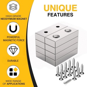 <span class=keywords><strong>Aimant</strong></span> permanent industriel Ndfeb Aimants à trous fraisés en néodyme pour outils de <span class=keywords><strong>porte</strong></span> - Product Image 5