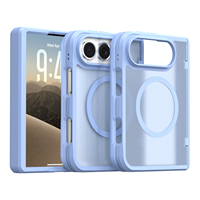 Étui pour iPhone Duo, coque de téléphone portable en PC rigide magnétique et TPU pour iPhone Duo avec protection de charnière pliable LM002