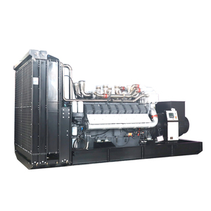 Groupe électrogène diesel Shangchai à châssis ouvert 1200 kVA avec démarrage automatique et à distance, ATS, <span class=keywords><strong>alternateur</strong></span> 100 % cuivre, 8 cylindres, usage industriel - Product Image 1