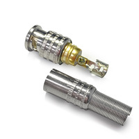 Accessoires de vidéosurveillance RG59 prise sans soudure Type de vis câble coaxial connecteur BNC