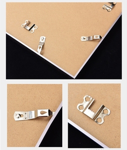 Bạc vàng hồng đen anodizing kim loại khung ảnh chải nhôm cho/hình ảnh - Product Image 6