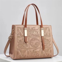 Sac Bandoulière Femme 2024 Tendance Luxe Léger, Broderie Mode Nouvel An, Fermeture Éclair, en Polyester