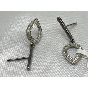 Ensemble de boucles d'oreilles de luxe les plus vendues, argent sterling 925, cadeau, fête, mariage, anniversaire, fiançailles, cérémonies religieuses, événements - Product Image 2