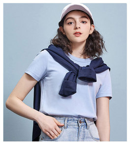 Fabricant de t-shirts en Chine, vente en gros, t-shirts unisexes personnalisés 4XL 180 g/m² 100% coton, t-shirts blancs coupe classique - Product Image 3