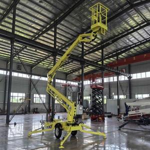 10m-20m 2023 bán chạy nhất kéo manlift cho cây làm việc người đàn ông nâng telescoping Crank ARM Lift Boom Lift để bán - Product Image 4