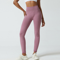 Taille haute pêche hanche levage pantalons de Yoga Scrunch bout à bout Leggings élastique serré séchage rapide vêtements de sport entraînement Fitness
