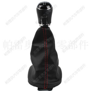 Pareo – levier de changement de vitesse en cuir, 5 vitesses, Redline, pour Volkswagen Passat B7 Caddy - Product Image 2