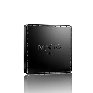 MX10迷你智能电视盒安卓10 4GB 64GB支持4K 5G wifi Allwinner H616 2GB 16GB Youtube媒体播放器TVBOX机顶盒