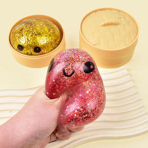CZFIT Cross-border Extra-large 9cm Lightweight Durable Waterproof Simulation Steamed Bun Kneading Stress Relief Youth Flour <b>Ball</b> - Product Image 4