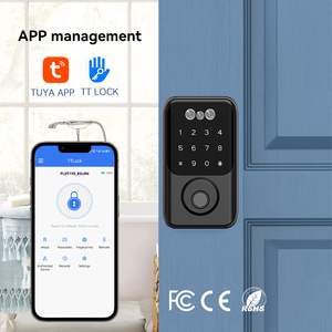 Kasman nguồn giá chốt cửa khóa mật khẩu tuya ttlock Wifi kỹ thuật số khóa cửa thông minh cho cửa sắt chính - Product Image 3