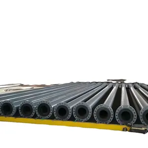 High Abrasion UHMWPE Inner Layer Lined Steel Pipeline For Mine Discharging