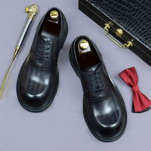 ASTON M.JAZZ 2025 Zapatos de Hombre de Alta Calidad, Hechos a Mano, de Cuero Genuino, con Cordones, Antideslizantes, para Bodas y Fiestas - Product Image 5