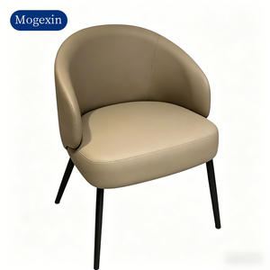 Modern Minimalist Single Leisure Chair Light Luxury Upholstered Accent Chair For Living Room Bedroom - Product Image 6