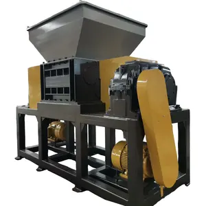 Đôi Con Lăn Nhựa Sherdder Giá Shredder Cho Gỗ Ống Máy Nghiền