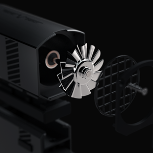 Mini Turbo quạt máy bay phản lực 130000 vòng/phút siêu điện Máy thổi khí có thể sạc lại nén bụi khăn lau bụi với chức năng chống bụi - Product Image 3