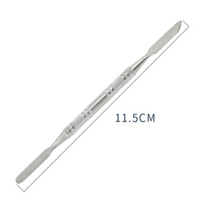 Stainless steel color mixing stick, makeup <b>foundation</b> cream mixing knife, embossing stick, nail art color mixing tool - Product Image 4