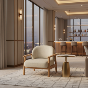 โรงงานผลิตเก้าอี้พักผ่อนเกรดเชิงพาณิชย์ในเวียดนาม รับผลิตเฟอร์นิเจอร์ตามสัญญาสำหรับโครงการโรงแรมและรีสอร์ทในเวียดนาม บริการ OEM ODM - Product Image 1