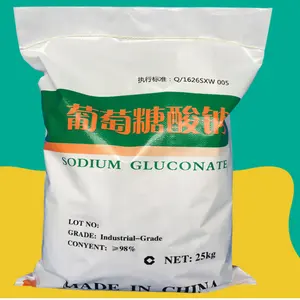 Factory supply sodium gluconate 99% concrete additive / CAS 526-95-4 Gluconic acid