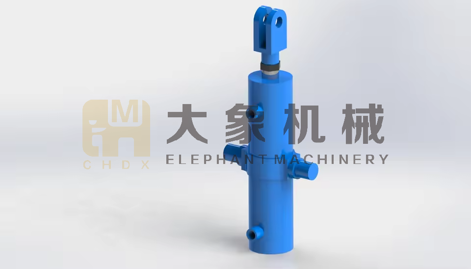 Compact Structure Chrome Rod Long Stroke Discharge Auger Hydraulic Pump System Grain Harvester Hydraulic Cylinder 14 H254f2b82b66746c0917b90a860f78f90c