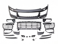 Kit de Parachoques Delantero para Porsche Cayenne 958 GTS 2011-2017, Ensamblaje de Parachoques Delantero de Repuesto