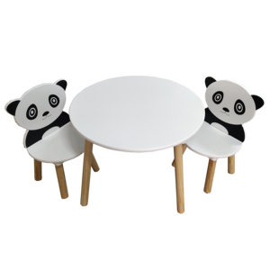 Chất lượng tốt rắn bàn gỗ trẻ em bàn Bàn với phim hoạt hình <span class=keywords><strong>s</strong></span>ơn trường hợp - Product Image 6