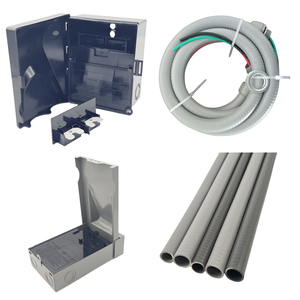 ชุดฝาครอบพีวีซีสีขาว45องศาอุปกรณ์ท่อเครื่องปรับอากาศแบบแยกขนาดเล็ก & ปั๊มความร้อน - Product Image 6