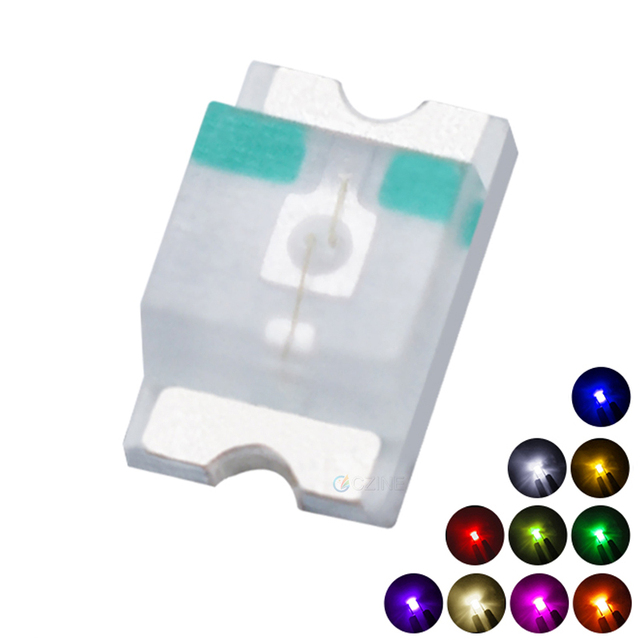 1000pcs/bag Cznelight Free Sample Smd 0805 Ice Blue Red Green White Yellow Led Cyan Chip Surface Mount 0805 Smd Led Diode