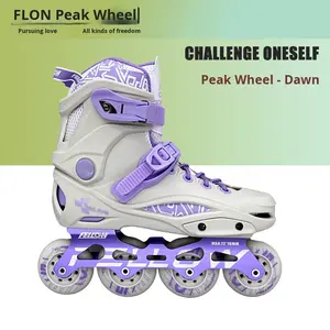 Patines de Ruedas Fenglun <span class=keywords><strong>FELLOW</strong></span> Dawn para Adultos, Hombres y Mujeres, Patinaje sobre Hielo para Principiantes, Estilo Libre Básico, Frenos Planos, Ruedas de PU - Product Image 4