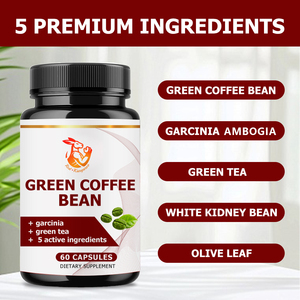 Cápsulas de Café Verde Puro de Fábrica, Suplemento para Adelgazar, Aumenta los Niveles de Energía, Refuerza la Inmunidad - Product Image 2