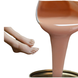 כיתה רפואית RTV2 פרוטזטיקה גומי סיליקון בדרגת מזון סיליקון רך ג'ל סיליקון נוזלי גוף יצוק סיליקון - Product Image 3