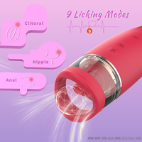 S-HANDE Stoßende Sexspielzeuge für Frauen Vibratoren Saugende Vagina-Nippel-Massagegeräte Klitoris-Stimulation Leckende Zungen-Vibratoren