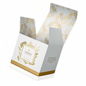 Cajas de Embalaje Cosmético Personalizadas a Precio de Fábrica, Cajas de Embalaje para Crema Facial, Impresión de Logotipo de Marca en Papel Recubierto - Product Image 3
