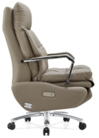 Chaise de bureau en cuir de qualité supérieure, fabrication directe pour les importateurs B2B, vente en gros de meubles de bureau