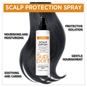 Spray d'huile capillaire et capillaire revitalisante hydratante avec logo personnalisé, hydratation et brillance durables pour les cheveux secs ou abîmés, favorise - Product Image 6