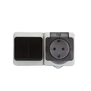 Hot selling good quality house electrical material switch electrical socket switches light switch socket wall