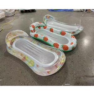 Colchoneta Flotante <span class=keywords><strong>de</strong></span> PVC <span class=keywords><strong>de</strong></span> Alta Presión con Tecnología Drop Stitch, Cama <span class=keywords><strong>de</strong></span> Malla Plegable, <span class=keywords><strong>Hamaca</strong></span> Acuática Individual Portátil con Diseño <span class=keywords><strong>de</strong></span> Piña y <span class=keywords><strong>Sandía</strong></span> para Verano - Product Image 5