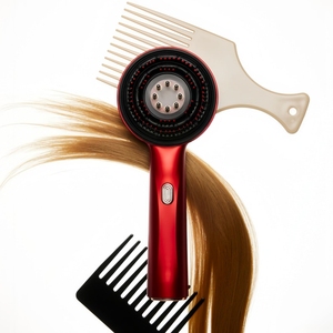 Souffleur de cheveux turbo professionnel pour salon avec bonne odeur sèche-cheveux brosse ronde sèche-cheveux multifonction appareil de coiffure - Product Image 3