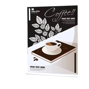 Nhà máy sản xuất tấm Acrylic trong suốt chất lượng cao cho nhà hàng thức ăn nhanh nhà hàng rõ ràng người giữ dấu thực đơn Acrylic - Product Image 6