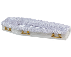Doublure de <span class=keywords><strong>cercueil</strong></span> XF098 en satin blanc premium avec bordure en dentelle ondulée, doublure de <span class=keywords><strong>cercueil</strong></span> <span class=keywords><strong>moins</strong></span> chère pour les fabricants - Product Image 5