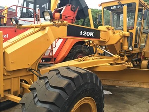 Earthmoving Machine CAT 120K <b>Used</b> CAT 120K 120G 120H <b>used</b> <b>Motor</b> <b>Graders</b> Caterpillar Machinery in Good Condition for sale - Product Image 3