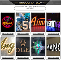 Letras y Números LED Personalizados con Luz Cálida para Bodas, Bares y Fiestas, OEM, 1 Pieza MOQ