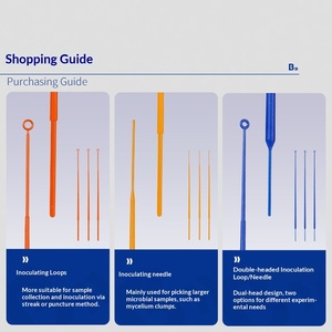 Bkmamlab – Écouvillon d'inoculation biologique jetable en plastique, stérile, pour prélèvement et culture tissulaire en laboratoire microbien - Product Image 1